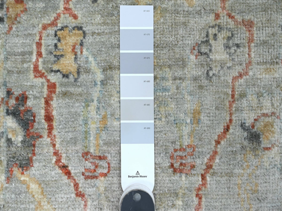 Oushak Oushak hand-knotted wool rug in Gray, 2'1" x 3' — SKU O020330 (view 3)