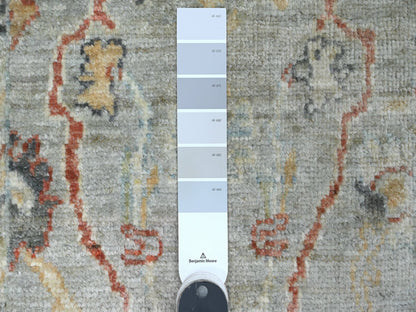Oushak Oushak hand-knotted wool rug in Gray, 2'1" x 3' — SKU O020330 (view 3)