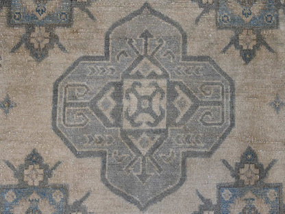 Kazak Kazak hand-knotted wool rug in Overdyed & Brown, 8' x 9'10" — SKU O020400 (view 8)
