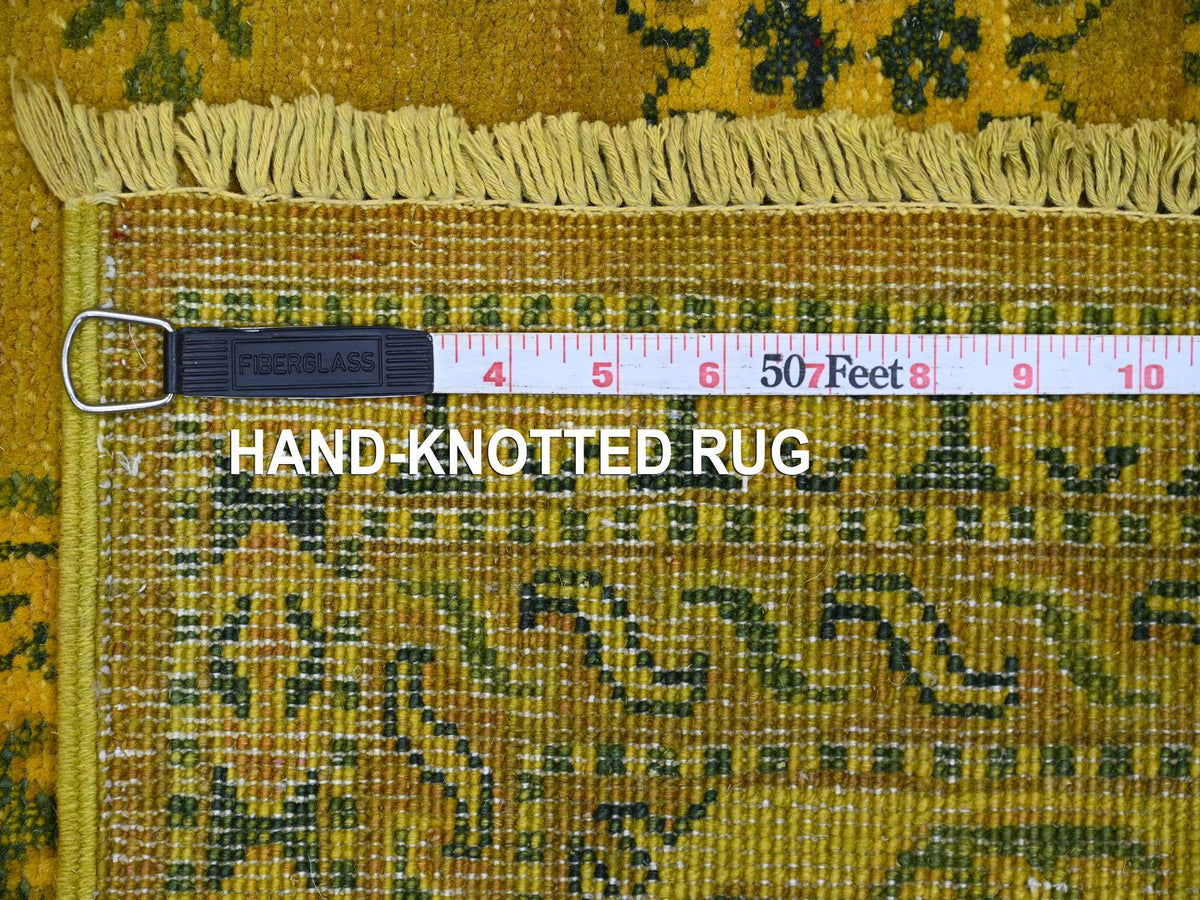 Kazak Kazak hand-knotted wool rug in Overdyed & Brown, 5'11" x 8'6" — SKU O020442 (view 6)