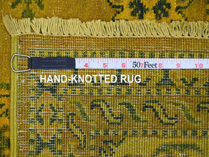 Kazak Kazak hand-knotted wool rug in Overdyed & Brown, 5'11" x 8'6" — SKU O020442 (view 6)