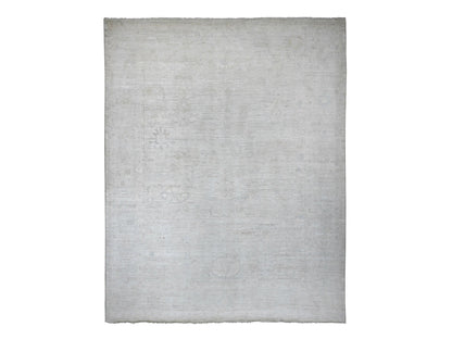 Oushak Oushak hand-knotted wool rug in Ivory, 11'11" x 14'8" — SKU O020461