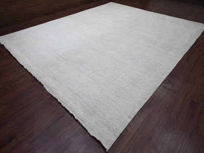 Oushak Oushak hand-knotted wool rug in Ivory, 11'11" x 14'8" — SKU O020461 (view 3)