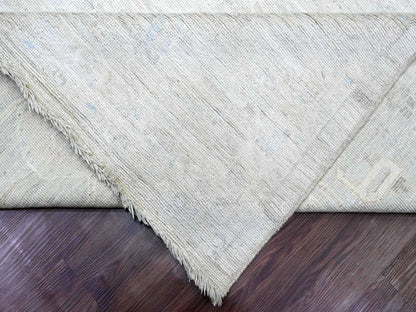 Oushak Oushak hand-knotted wool rug in Ivory, 11'11" x 14'8" — SKU O020461 (view 6)