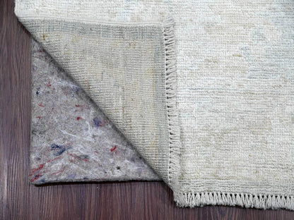 Oushak Oushak hand-knotted wool runner in Gray & Light Gray, 2'10" x 19'6" — SKU O020471 (view 2)