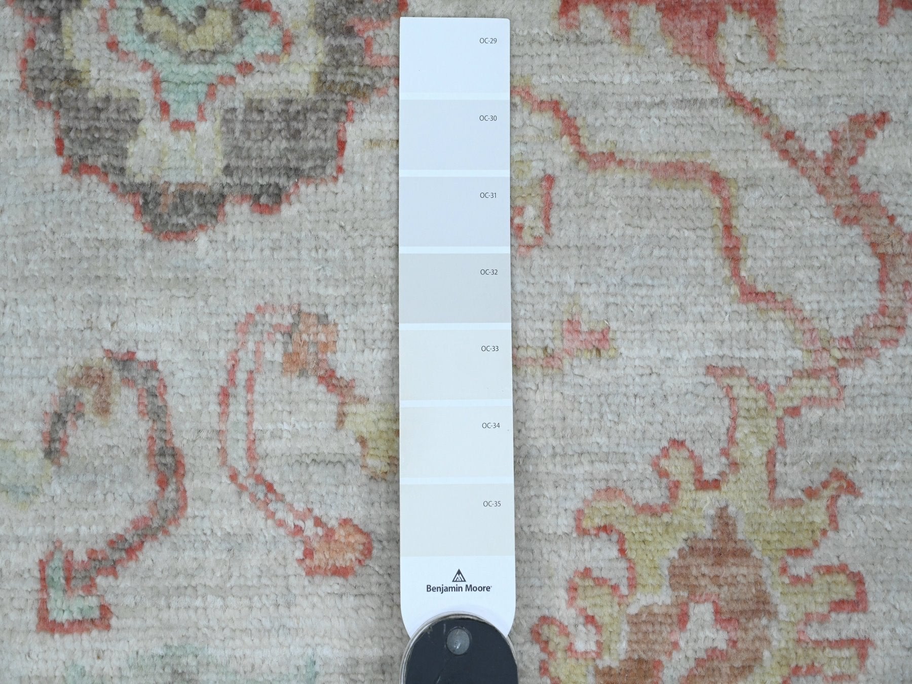 Oushak Oushak hand-knotted wool rug in Ivory, 3'10" x 5'10" — SKU O020568 (view 3)