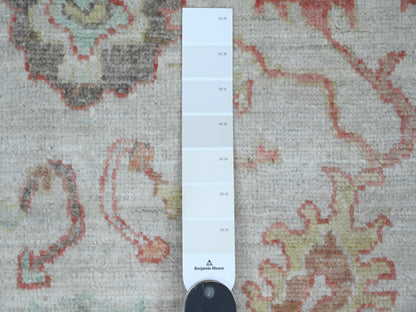 Oushak Oushak hand-knotted wool rug in Ivory, 3'10" x 5'10" — SKU O020568 (view 3)