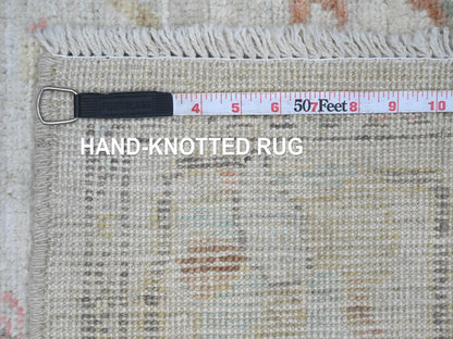 Oushak Oushak hand-knotted wool rug in Ivory, 3'10" x 5'10" — SKU O020568 (view 6)