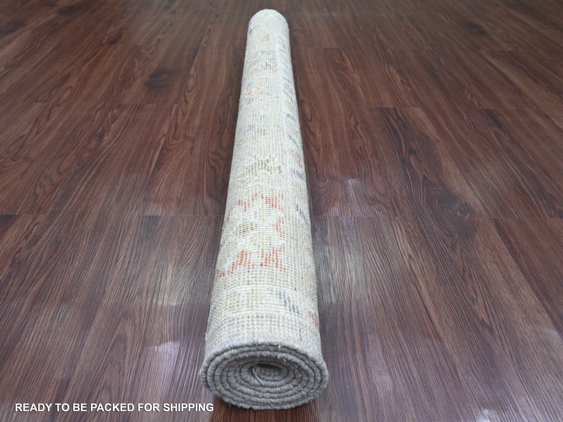 Oushak Oushak hand-knotted wool rug in Gray, 4'1" x 5'9" — SKU O020596 (view 4)
