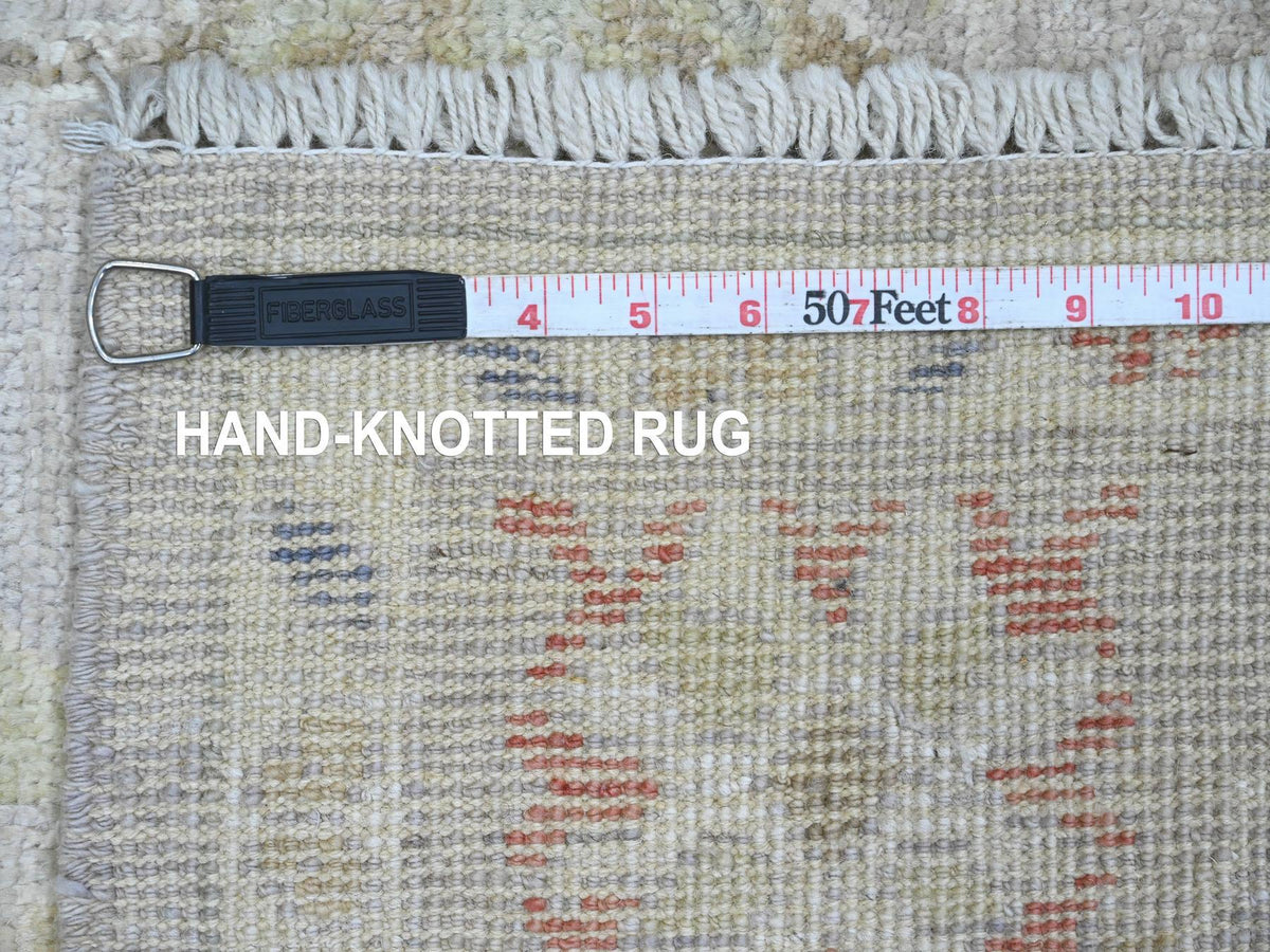 Oushak Oushak hand-knotted wool rug in Gray, 4'1" x 5'9" — SKU O020596 (view 6)