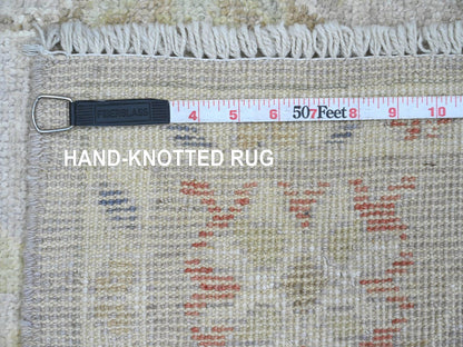 Oushak Oushak hand-knotted wool rug in Gray, 4'1" x 5'9" — SKU O020596 (view 6)