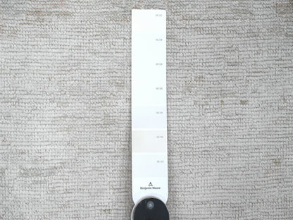 Oushak Oushak hand-knotted wool runner in Ivory, 2'10" x 9'7" — SKU O020665 (view 3)