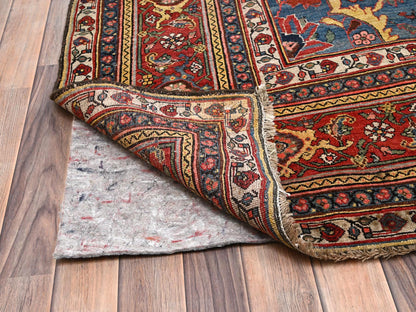 Ivory 11'6" x 18'10" Antique Hand knotted Wool Rug - Sku: O02072