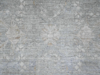 Mahal Oushak hand-knotted wool rug in Gray, 7'8" x 7'10" — SKU O020731 (view 8)
