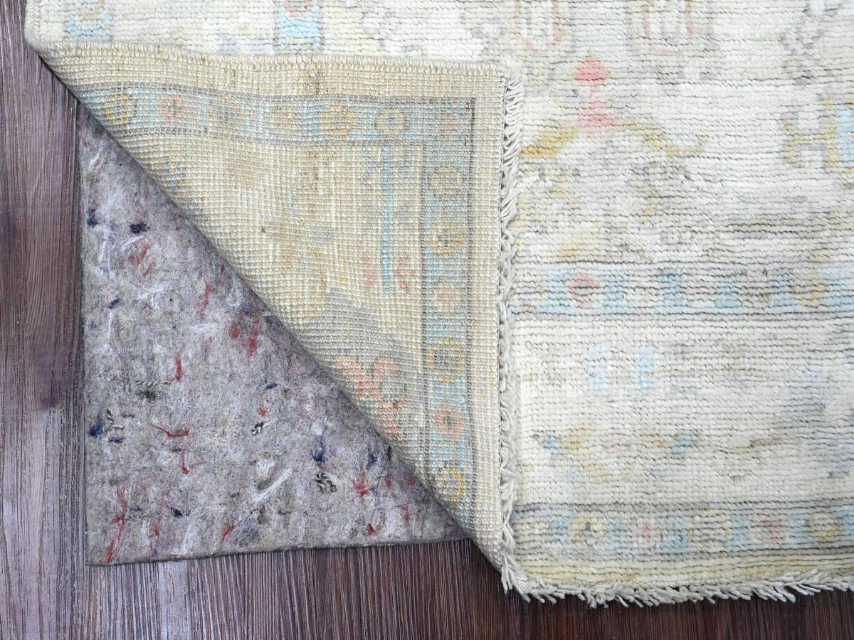 Oushak Oushak hand-knotted wool rug in Ivory, 3'11" x 6' — SKU O020755 (view 2)