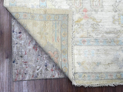 Oushak Oushak hand-knotted wool rug in Ivory, 3'11" x 6' — SKU O020755 (view 2)