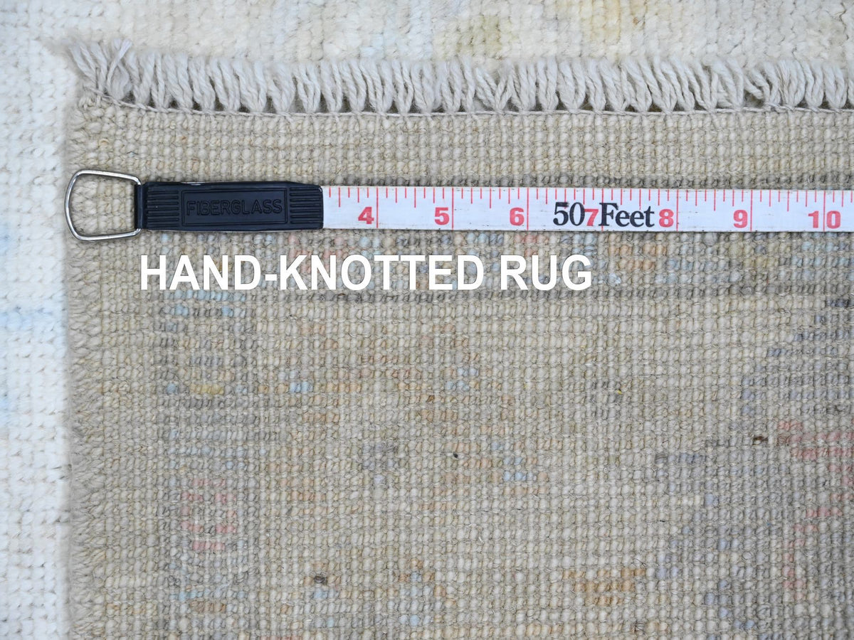 Oushak Oushak hand-knotted wool rug in Ivory, 3'11" x 6' — SKU O020755 (view 6)