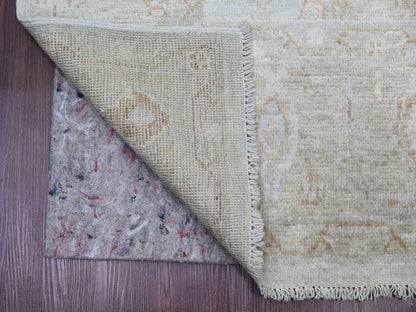 Oushak Oushak hand-knotted wool rug in Ivory & Brown, 5'8" x 9'2" — SKU O020776 (view 2)
