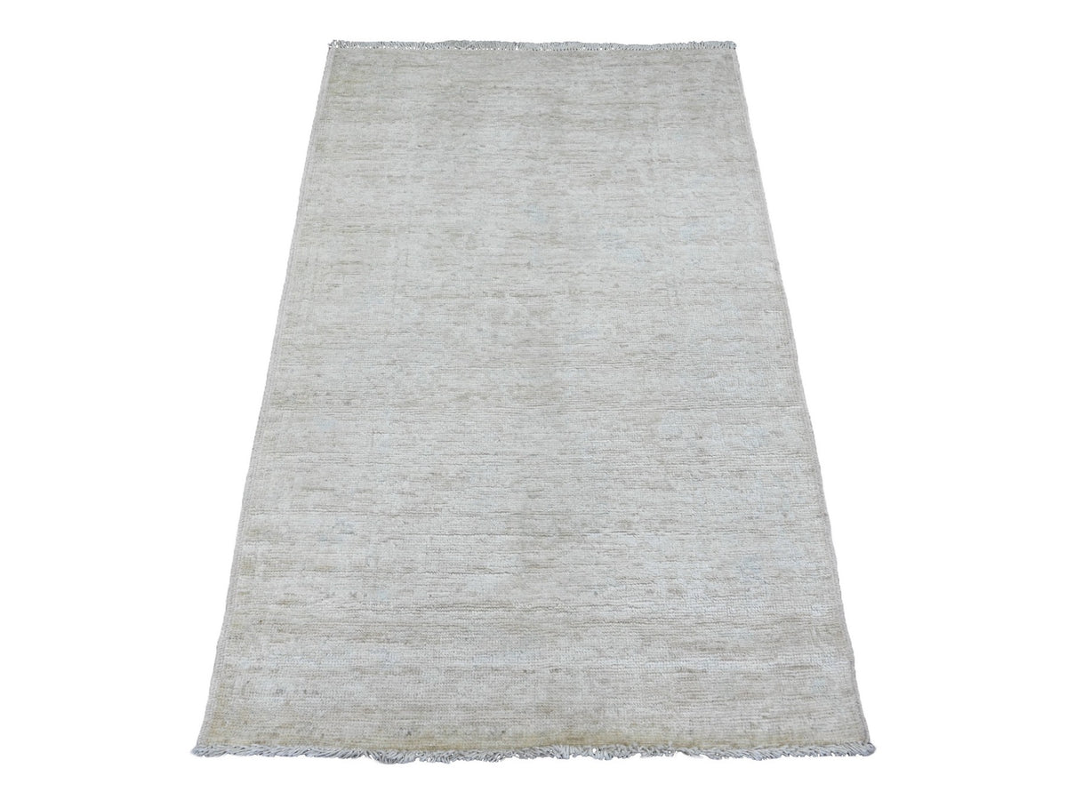Oushak Oushak hand-knotted wool rug in Ivory, 3'3" x 4'11" — SKU O020801