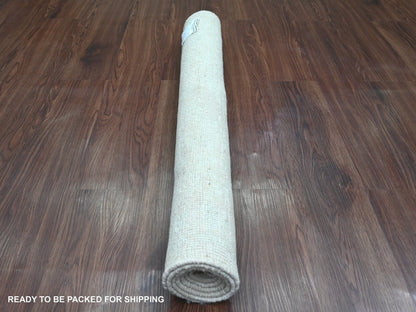Oushak Oushak hand-knotted wool rug in Ivory, 3'3" x 4'11" — SKU O020801 (view 4)