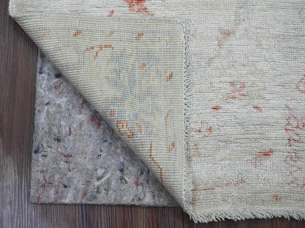 Oushak Oushak hand-knotted wool rug in Ivory, 3' x 4'9" — SKU O020802 (view 2)