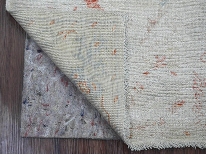 Oushak Oushak hand-knotted wool rug in Ivory, 3' x 4'9" — SKU O020802 (view 2)