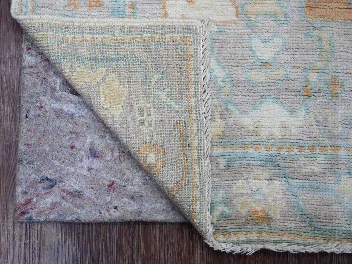 Oushak Oushak hand-knotted wool rug in Gray, 2'10" x 4'9" — SKU O020805 (view 2)