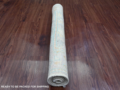 Oushak Oushak hand-knotted wool rug in Gray, 2'10" x 4'9" — SKU O020805 (view 4)