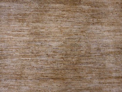 Brown 7'10" x 9'5" Modern and Contemporary Hand knotted Wool Rug - Sku: O020829
