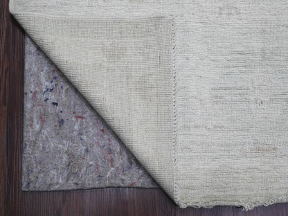 Grey 10'0" x 13'8" Oushak And Peshawar Hand knotted Wool Rug - Sku: O020843