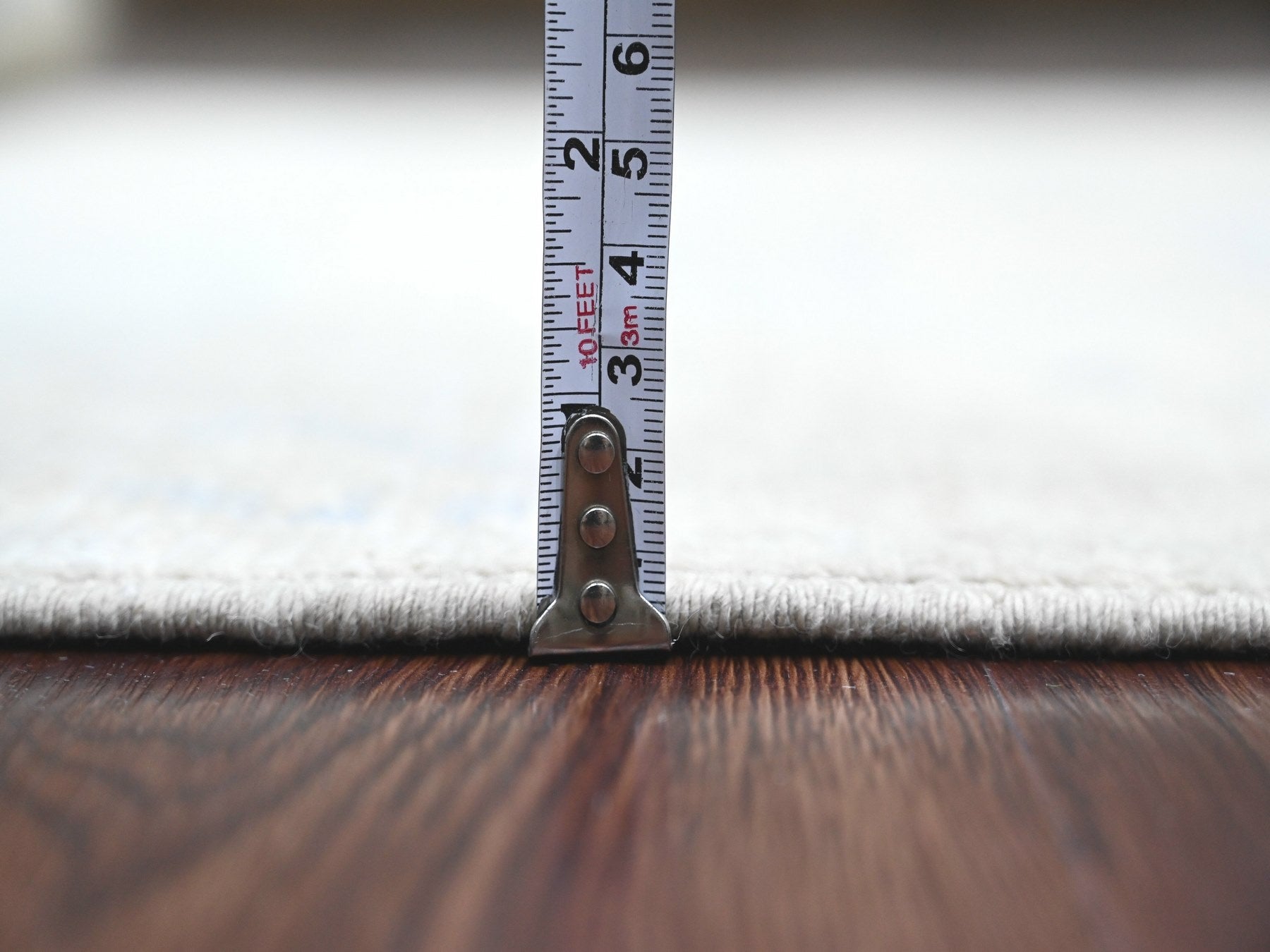 Oushak hand-knotted wool runner in Gray, 4'1" x 8' — SKU O020862 (view 5)