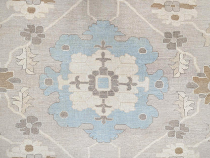 Oushak Oushak hand-knotted wool rug in Gray, 9'3" x 11'10" — SKU O02088 (view 9)
