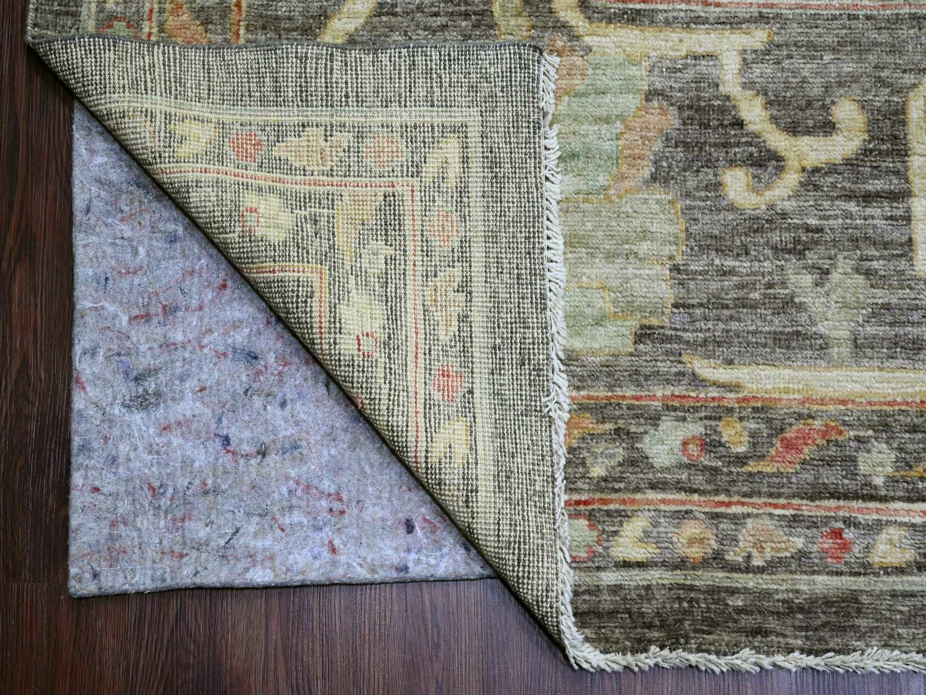 Oushak Oushak hand-knotted wool rug in Gray, 12' x 15'7" — SKU O020912 (view 4)