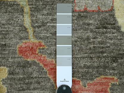 Oushak Oushak hand-knotted wool rug in Gray, 12' x 15'7" — SKU O020912 (view 7)