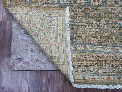 Mamluk Mamluk hand-knotted wool rug in Brown, 3'9" x 6'7" — SKU O020929 (view 2)