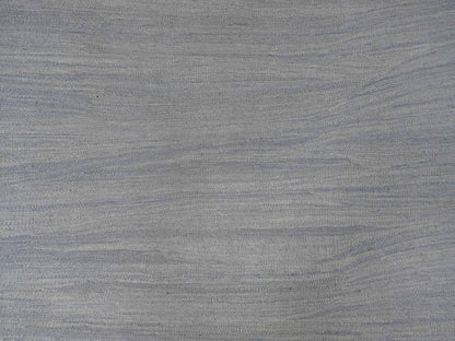 Blue 9'1" x 11'11" Flat Weave Hand woven Wool Rug - Sku: O020951