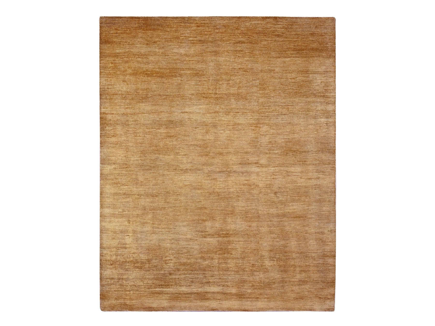 Modern / Contemporary hand-knotted wool rug in Brown, 7'11" x 9'9" — SKU O020956