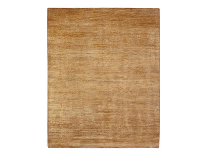 Brown 7'11" x 9'9" Modern and Contemporary Hand knotted Wool Rug - Sku: O020956