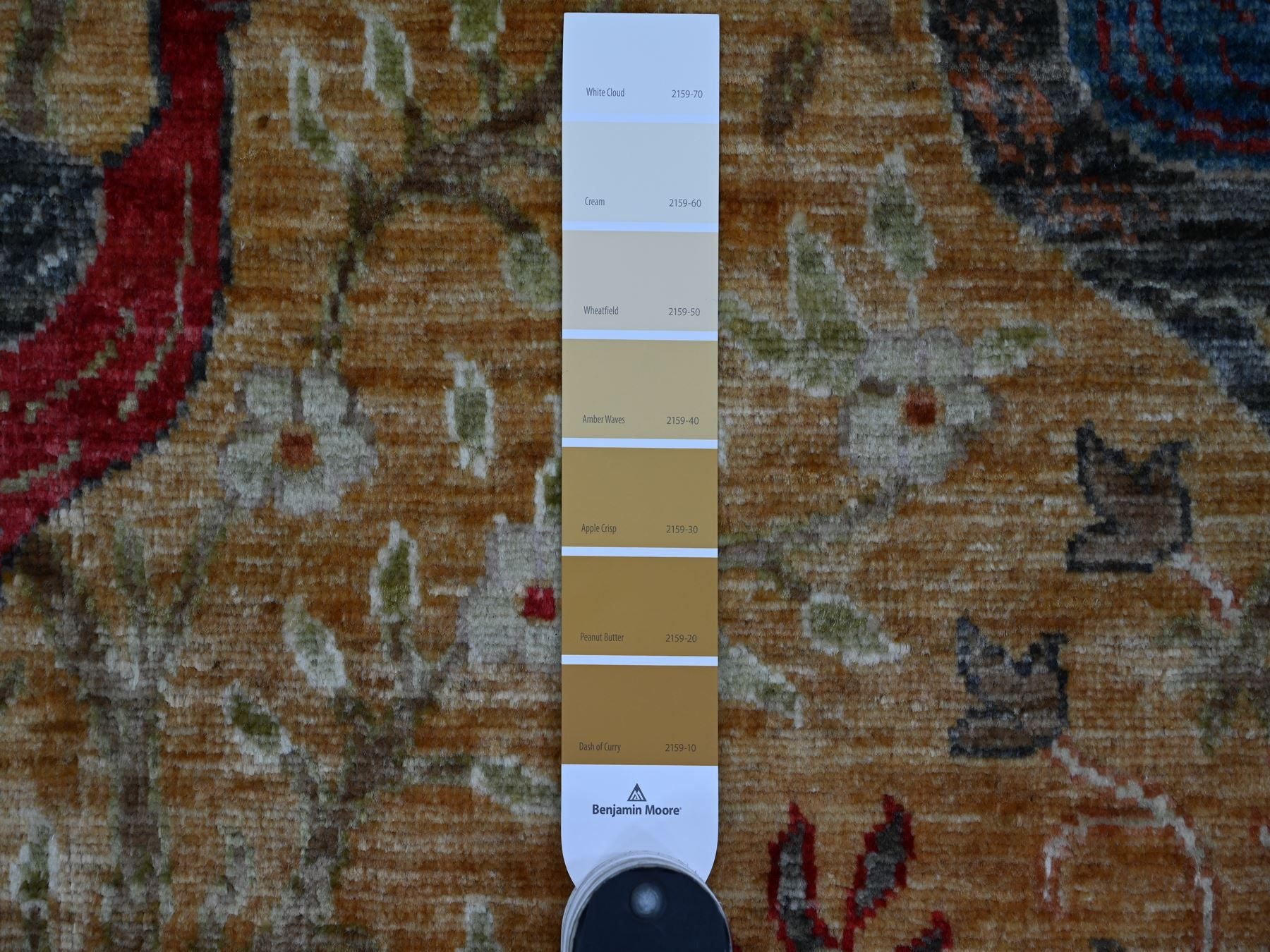 Peshawar Oushak hand-knotted wool rug in Brown, 8'10" x 11'10" — SKU O021259 (view 7)