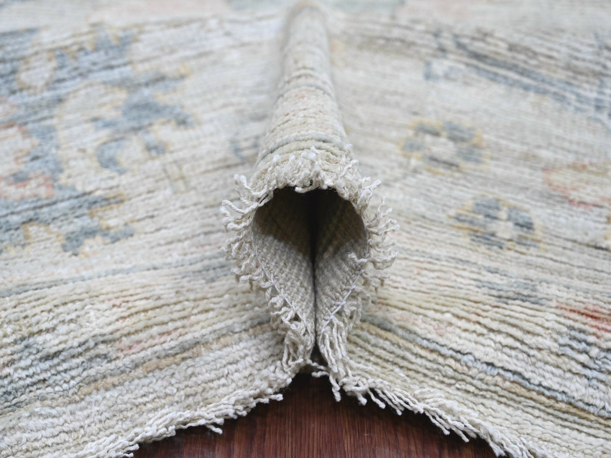 Oushak Oushak hand-knotted wool rug in Gray, 9'5" x 13'7" — SKU O021406 (view 5)