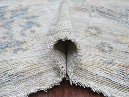 Oushak Oushak hand-knotted wool rug in Gray, 9'5" x 13'7" — SKU O021406 (view 5)