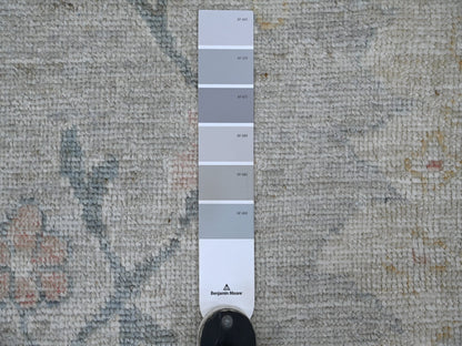 Oushak Oushak hand-knotted wool rug in Gray, 11'8" x 17'2" — SKU O021478 (view 7)