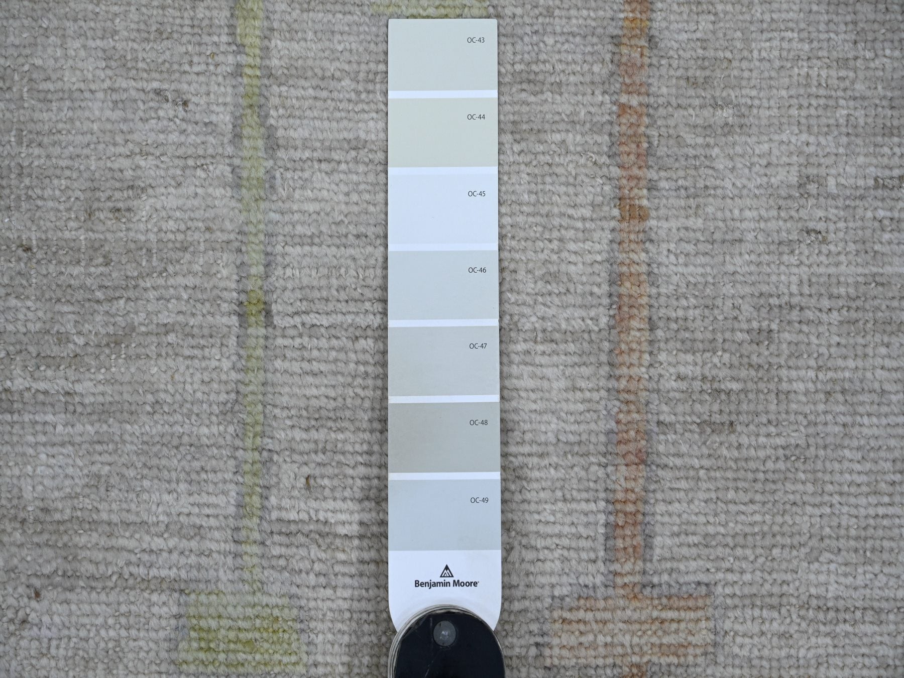Oushak Oushak hand-knotted wool rug in Gray & Green, 9'8" x 13'8" — SKU O021483 (view 7)