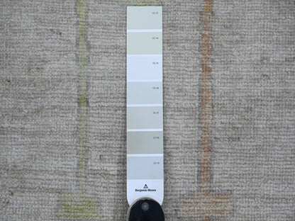 Oushak Oushak hand-knotted wool rug in Gray & Green, 9'8" x 13'8" — SKU O021483 (view 7)