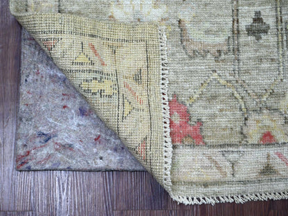 Oushak Oushak hand-knotted wool rug in Gray & Ivory, 3'3" x 5'2" — SKU O021555 (view 2)