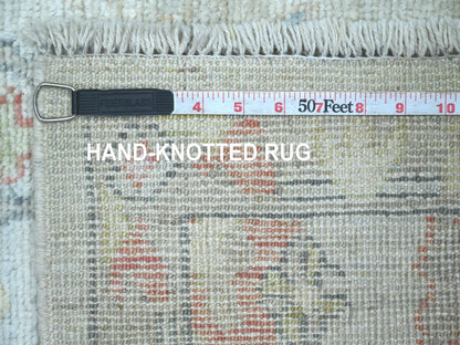 Oushak Oushak hand-knotted wool rug in Gray, 3' x 4'11" — SKU O021562 (view 6)