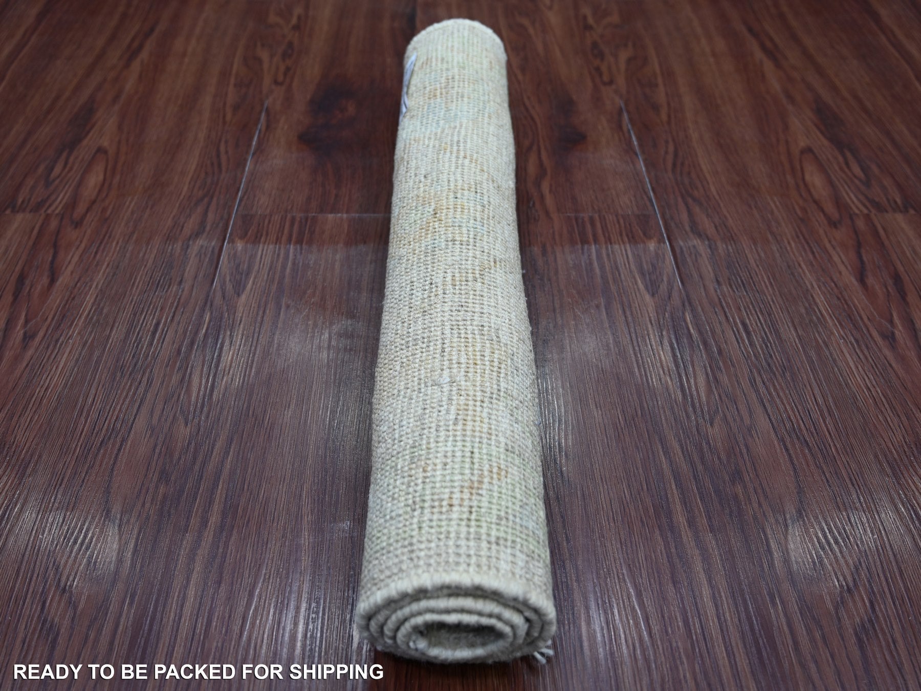 Oushak Oushak hand-knotted wool rug in Gray & Green, 2' x 3' — SKU O021574 (view 4)