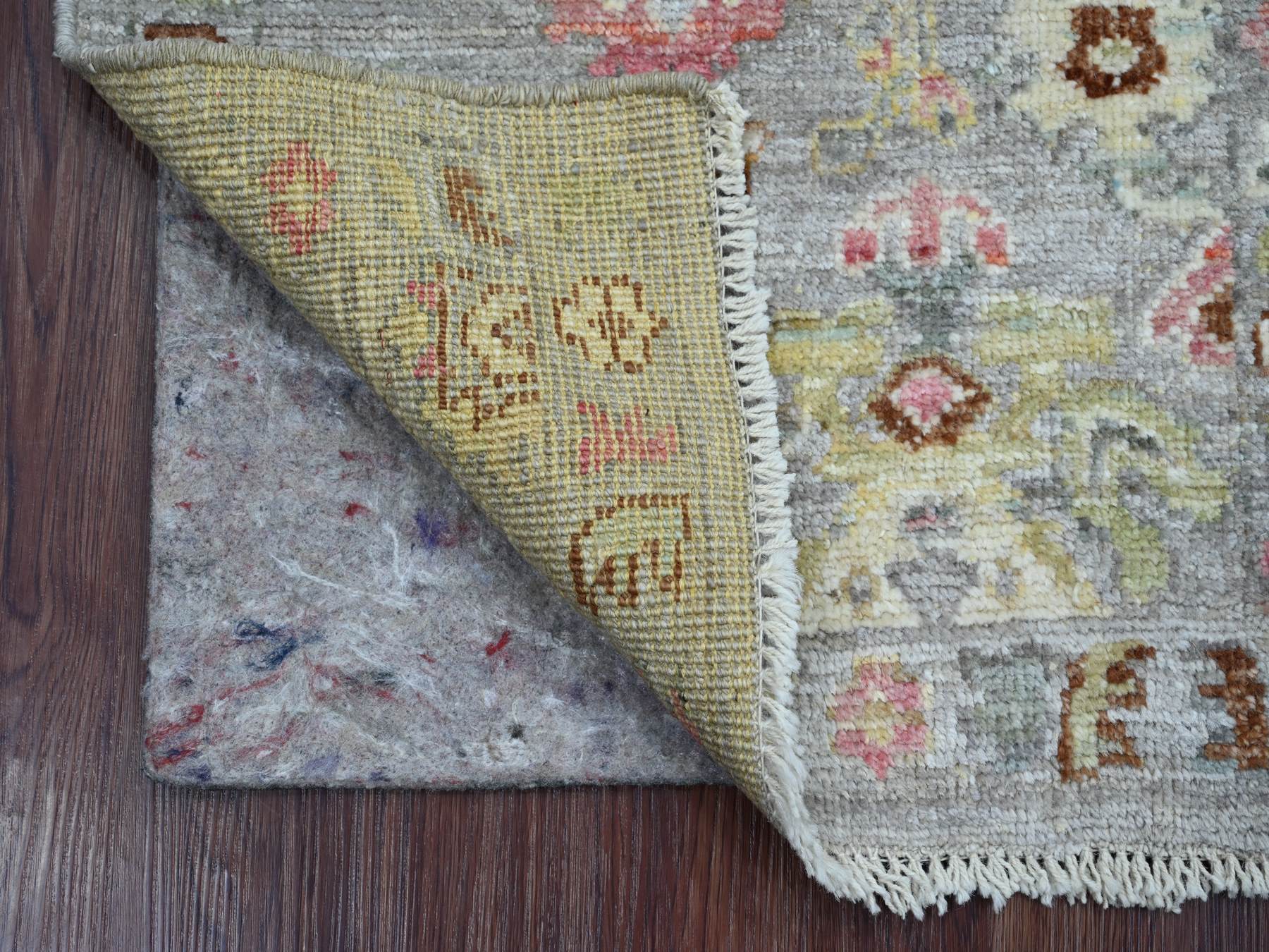 Oushak Oushak hand-knotted wool rug in Gray, 2' x 3' — SKU O021594 (view 2)