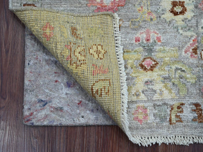 Oushak Oushak hand-knotted wool rug in Gray, 2' x 3' — SKU O021594 (view 2)