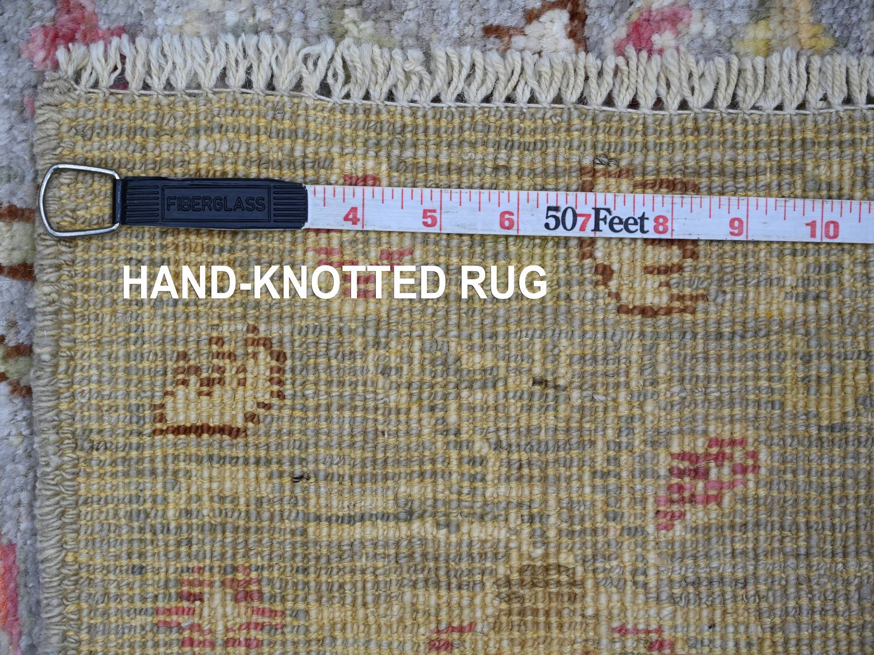 Oushak Oushak hand-knotted wool rug in Gray, 2' x 3' — SKU O021594 (view 6)